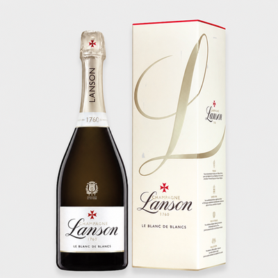 Lanson Le Blanc de Blancs Champagne Gift Box