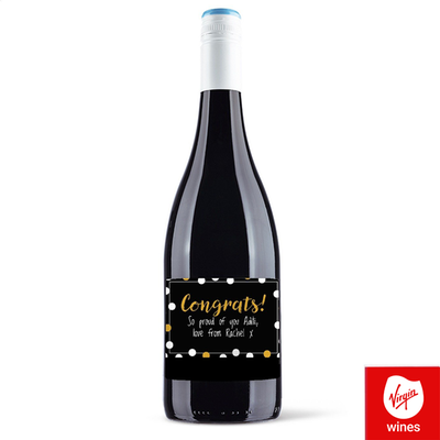 Virgin Wines Personalised Congratulations Merlot