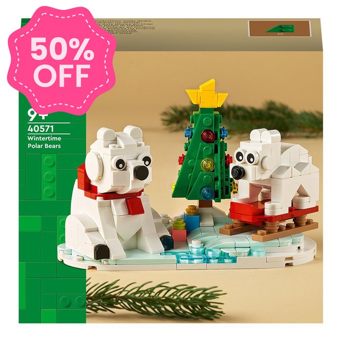 LEGO® Wintertime Polar Bears (40571)