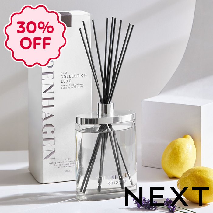 NEXT Bergamot & Tonka 400ml Diffuser