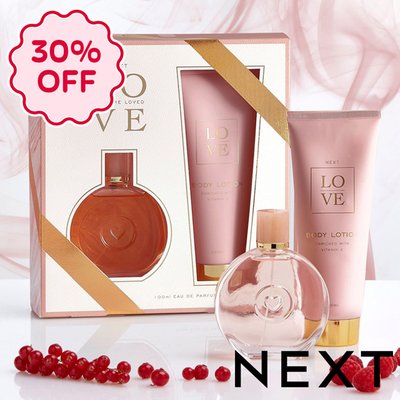 NEXT Love 100ml Perfume and 200ml Body Lotion Gift Set