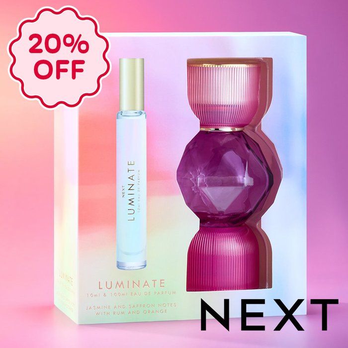 NEXT Luminate 100ml and 10ml Perfume Gift Set