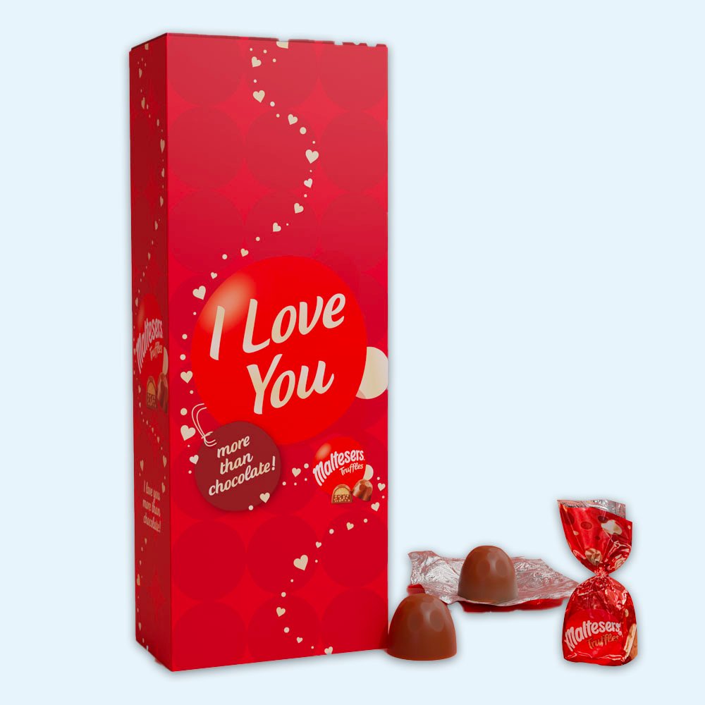 Maltesers Truffles 'i Love You' Large Box 455G Chocolates