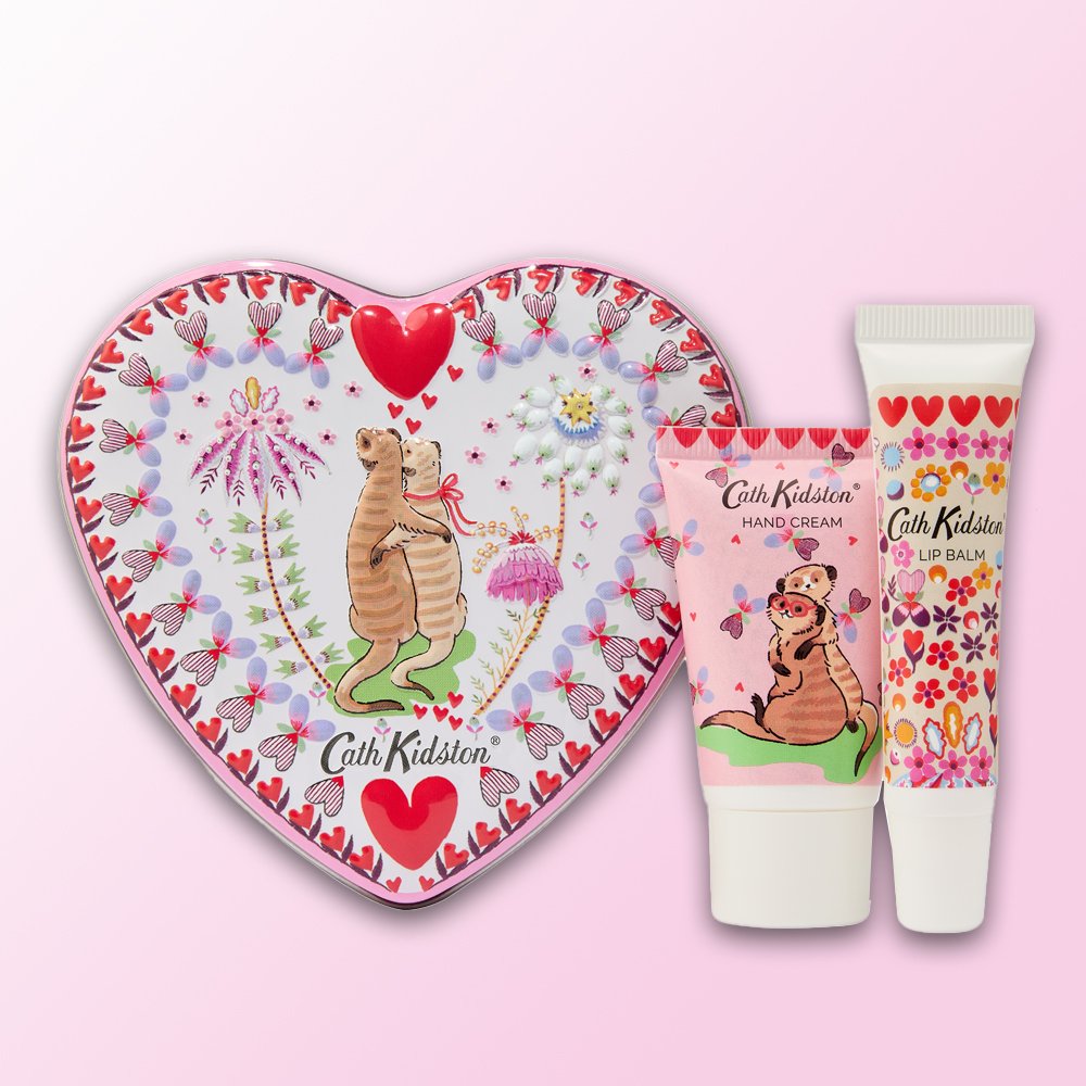 Cath Kidston Love Lip Balm & Hand Cream Gift