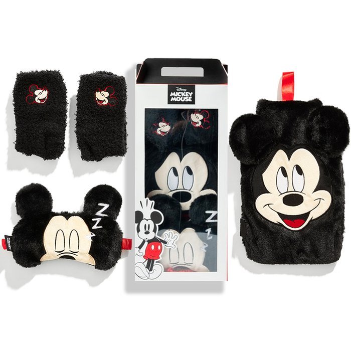 Mickey Mouse Skinny Dip Mickey Eye Mask, Hot Water Bottle & Socks Set