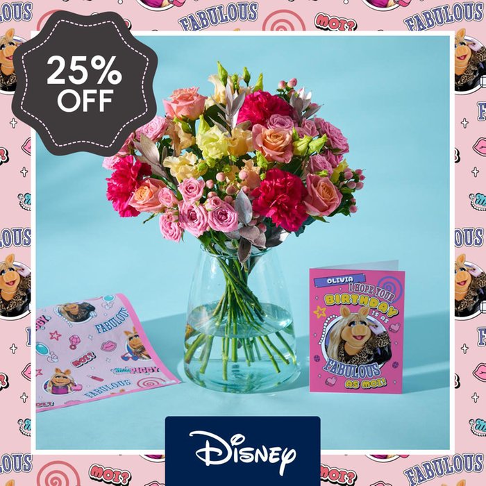 Disney’s Miss Piggy Bouquet