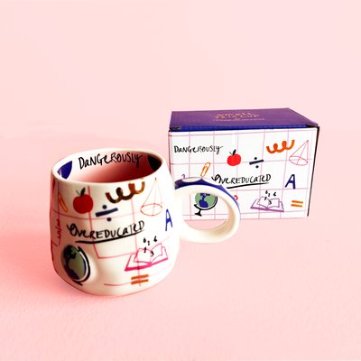 Dangerously Overeducated! Mug & Gift Box