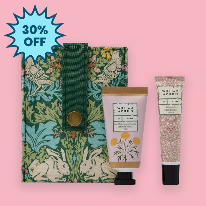 William Morris Hand Cream & Lip Balm Gift Set