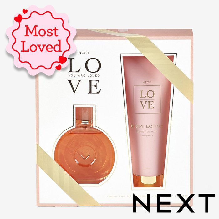 NEXT Love 100ml Perfume and 200ml Body Lotion Gift Set