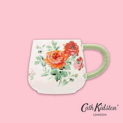 Cath Kidston Red Rose Twisted Handle Mug