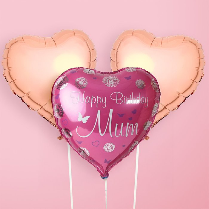 Mum Birthday Balloon Trio