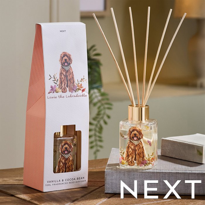 NEXT Louie the Labradoodle Vanilla & Cocoa 70ml Diffuser