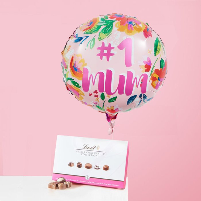 No.1 Mum Balloon Gift Set 