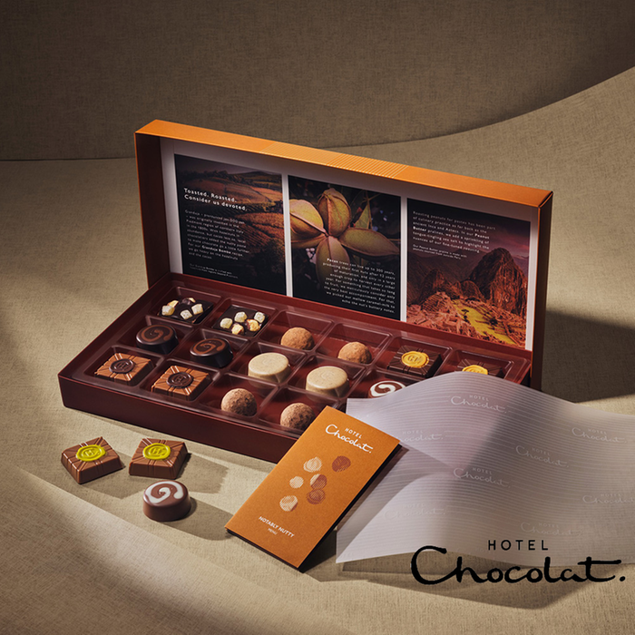 Hotel Chocolat - Notably Nutty 18-Piece Chocolate Box