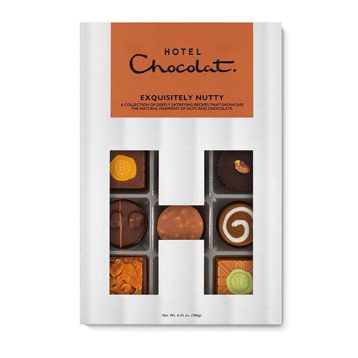 Hotel Chocolat Exquisitely Nutty H-box 155g