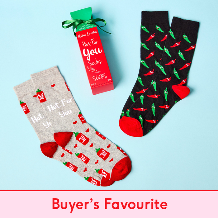 Unisex Hot For You Socks Gift Set