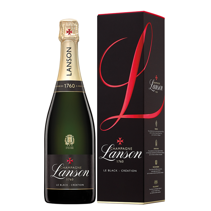 Le Black Creation brut NV Champagne 75cl Gift Box