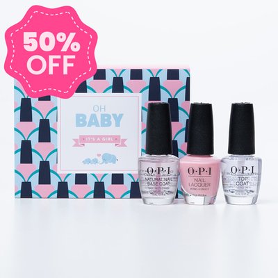 OPI Mani Oh Baby Pink Nail Polish Trio