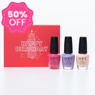 OPI Happy Birthday Nail Polish Trio