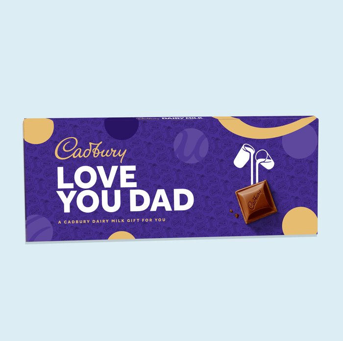 Cadbury Dairy Milk 'Love You Dad' Bar (850g)