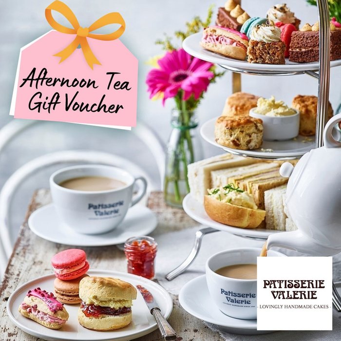 Patisserie Valerie Afternoon Tea Gift Voucher for Two