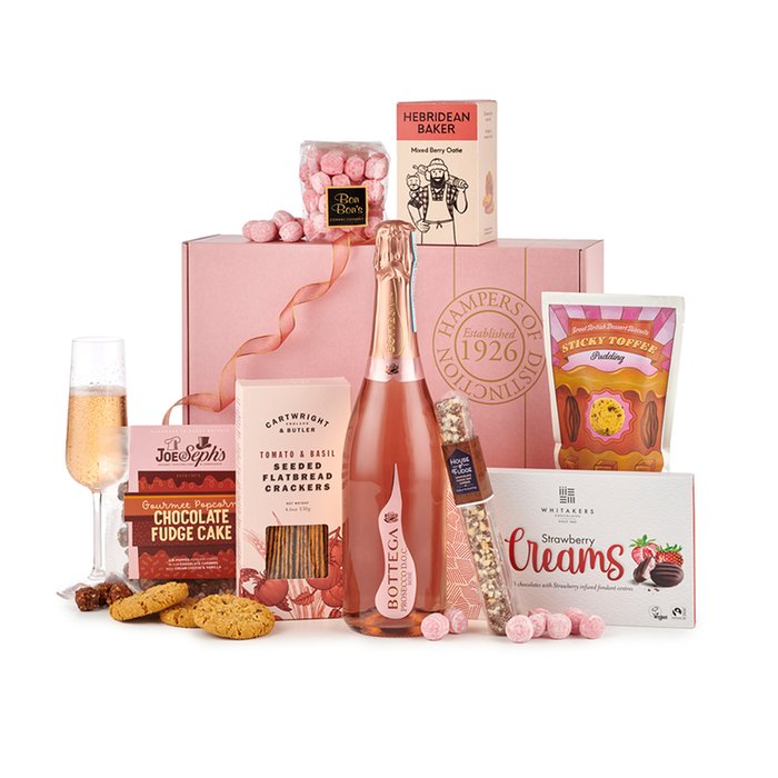 Luxury Rosé Prosecco Gift Hamper 1x75cl