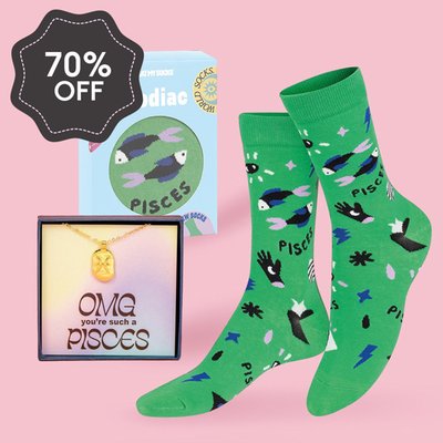 Pisces Necklace & Socks