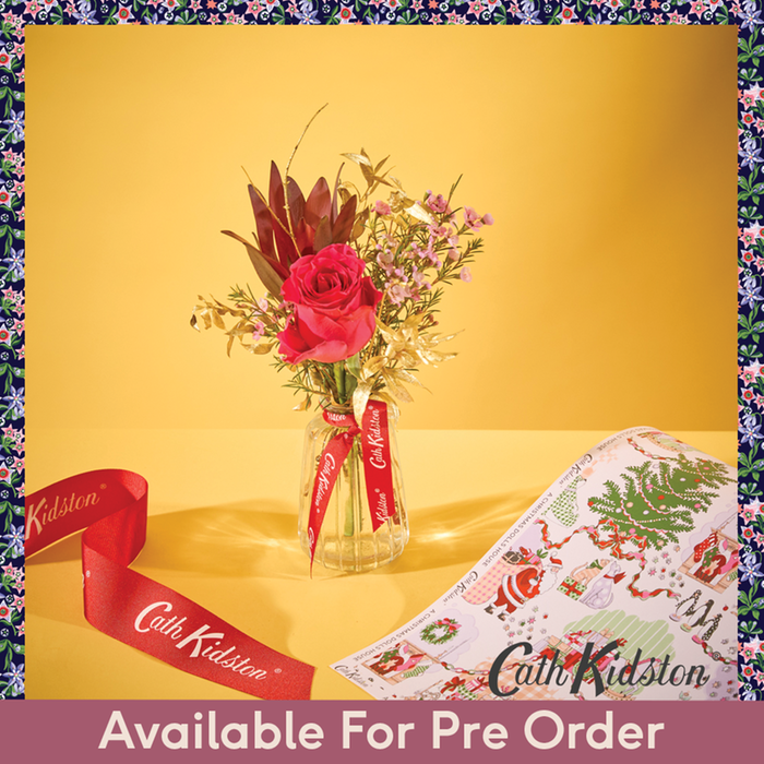 Cath Kidston Ruby Posy & Vase