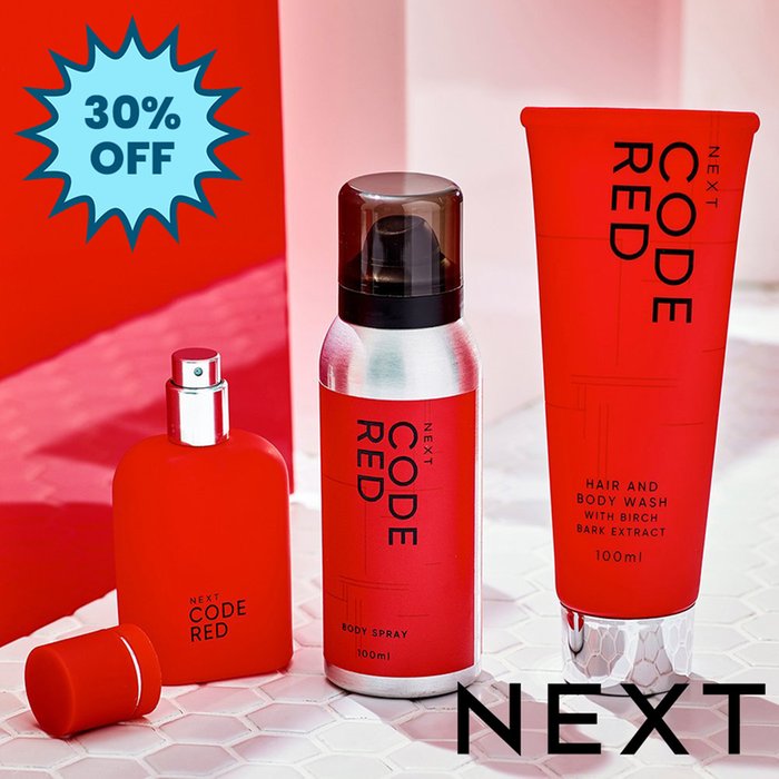 NEXT Code Red 30ml Eau De Toilette Gift Set