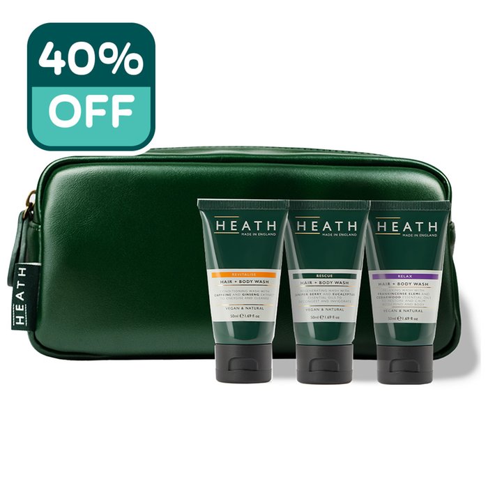 Heath The Hair & Body Wash Discovery Kit