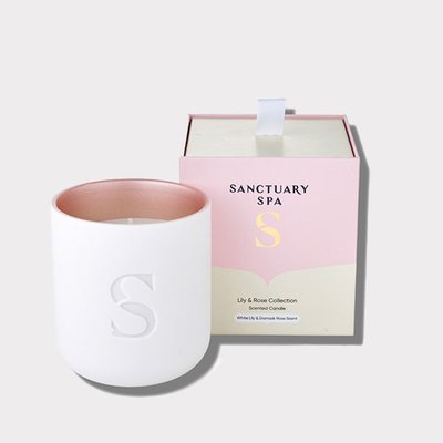 Sanctuary Spa Lily & Rose Scented Candle