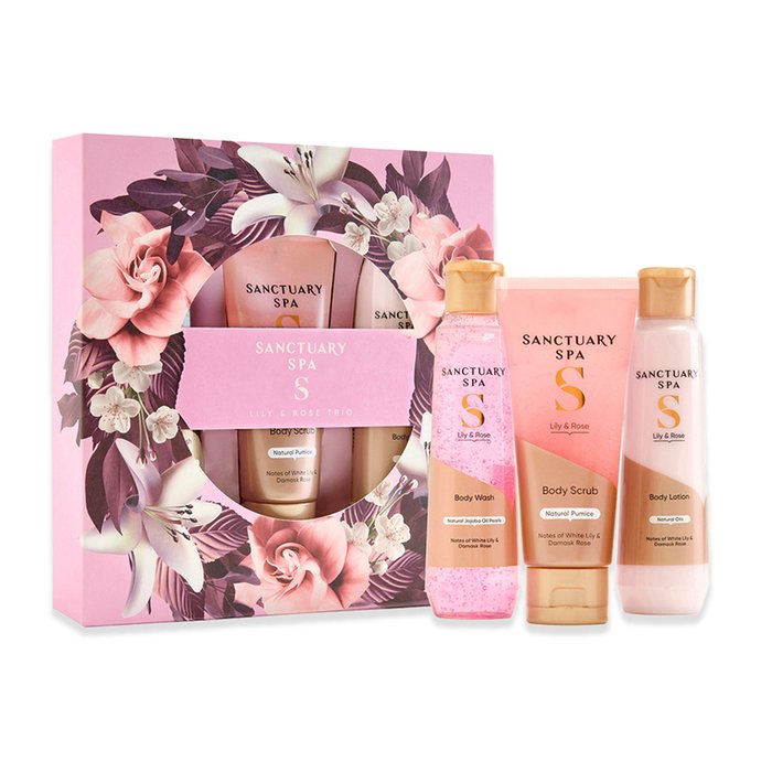 Sanctuary Spa Lily & Rose Trio Gift Set