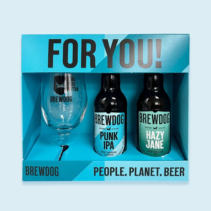 Brewdog 2x330ml and Glass Gift Set