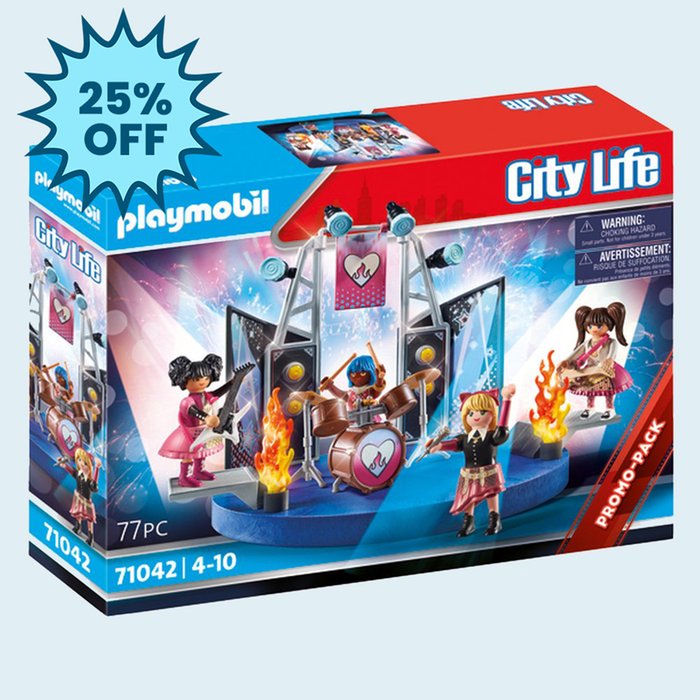 Playmobil City Life Music Band (71042)