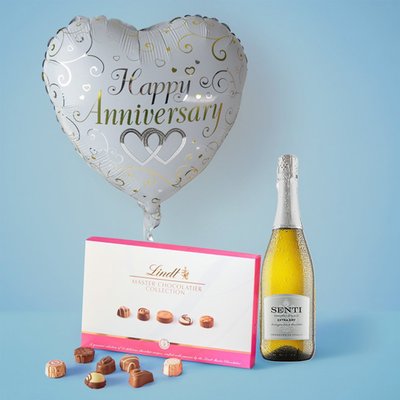 Happy Anniversary Balloon Gift Set 