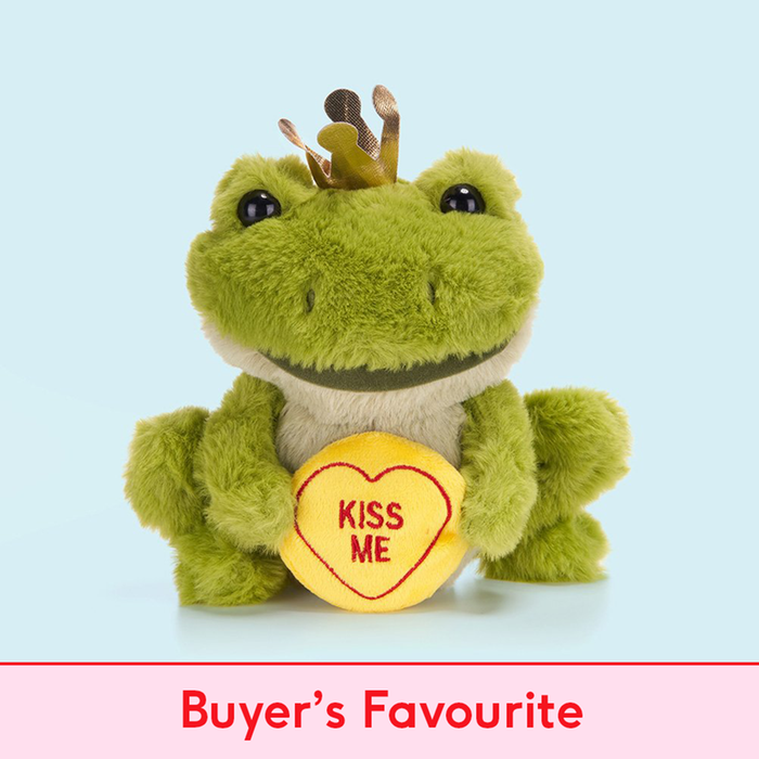 Swizzels Love Hearts 18cm Kiss Me Frog 