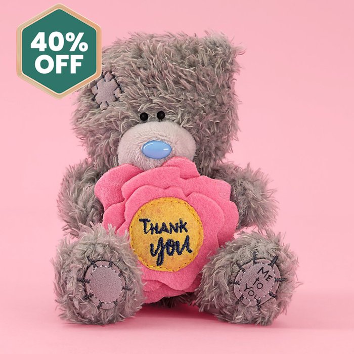 Tatty Teddy 11.5cm Thank You Bear