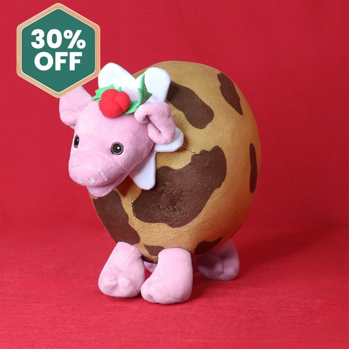 Moonpig 17cm Christmas Pudding Plush 