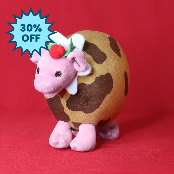 Moonpig 17cm Christmas Pudding Plush 