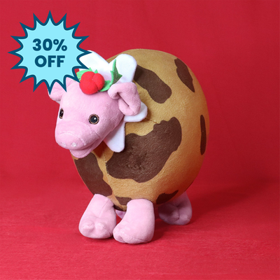Moonpig 17cm Christmas Pudding Plush 