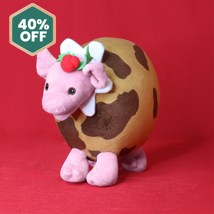 Moonpig 17cm Christmas Pudding Plush