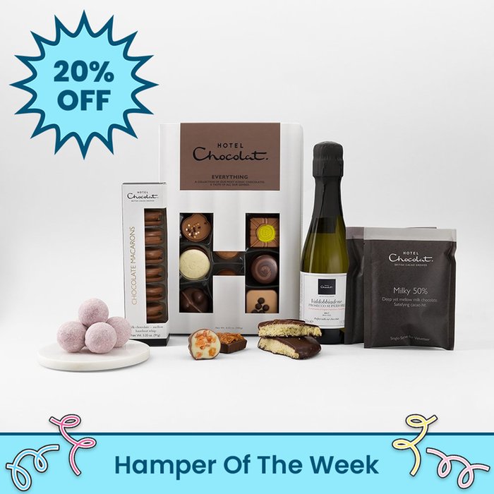 Hotel Chocolat Chocolate and Fizz Collection