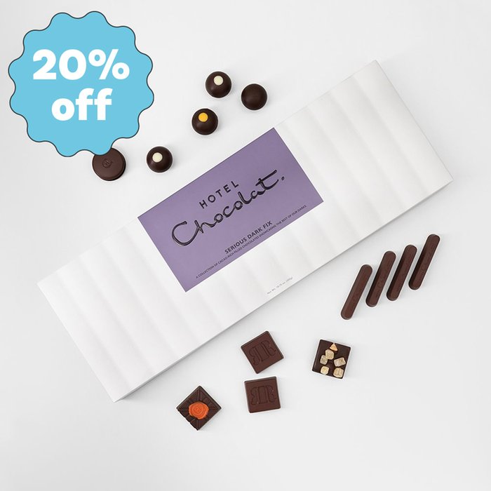 Hotel Chocolat Dark Sleekster Chocolates 305g