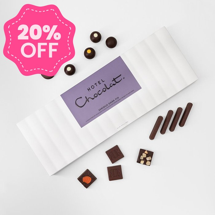 Hotel Chocolat Dark Sleekster Chocolates 305g