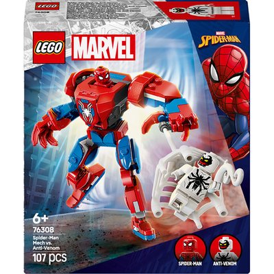 LEGO Marvel Spider-Man Mech vs. Anti-Venom Set 76308