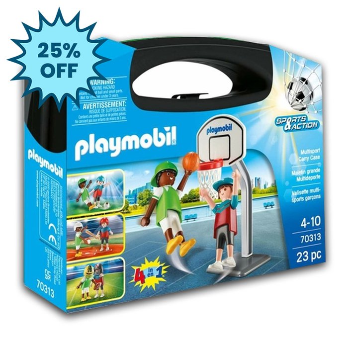 Playmobil Sports Large Carry Case (70313)
