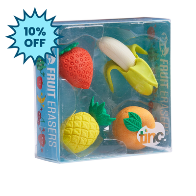 Fruit Erasers