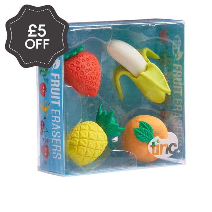 Fruit Erasers