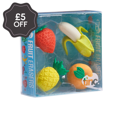 Fruit Erasers