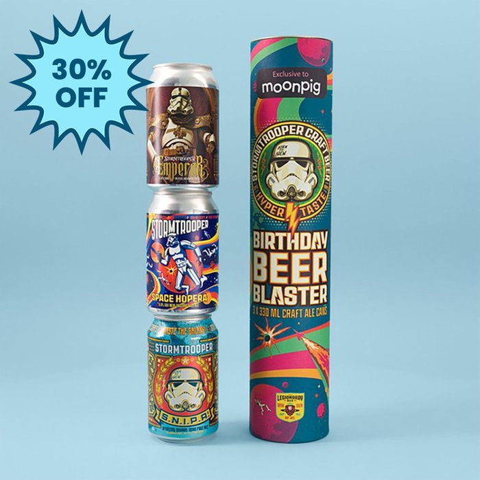 Stormtrooper Exclusive Birthday Beer Blaster Trio 3x330ml